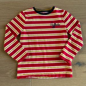 Mini Boden Harry Potter Gryffindor striped shirt Size 8-9